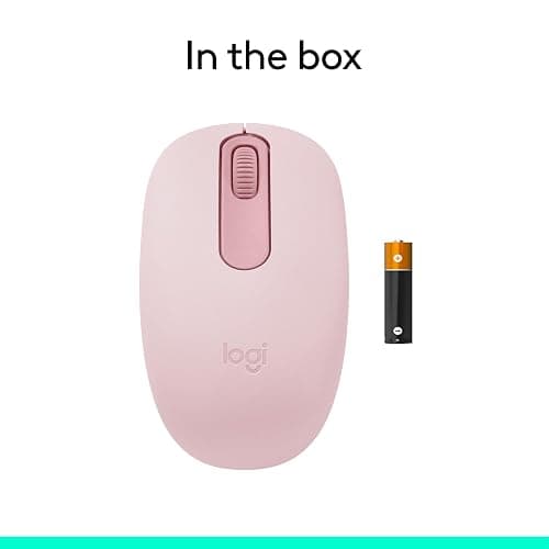 Logitech M196 Bluetooth Wireless Mouse, Compact and Portable Mouse for Laptops, Tablets and More, 12-Month Battery, Smooth Tracking, Compatible with PC and Mac, Windows and macOS - Rose thumbnail 9