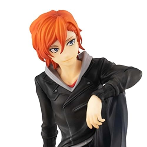 Puruuige Nakahara Chuuya Anime Figure Nakahara Chuuya Noodle Stopper Figurine Sitting Pose Character Model Desktop Decoration, 5.5 inch thumbnail 3