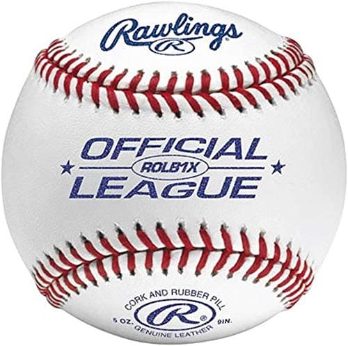 Rawlings | Official League Competition Grade Youth Baseballs | High School/Youth Practice | ROLB1X | Bucket | 24 Count thumbnail 6
