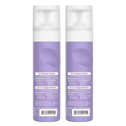 eos Shea Better Shave Cream- Lavender, Shea Butter, Aloe Vera, Moisturizing, Shaving Cream for Women, eos Shave Cream, 7 fl oz, 2-Pack thumbnail 7