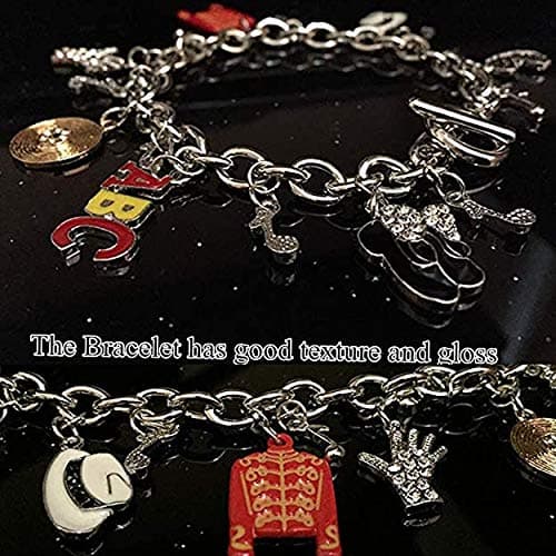 Sumkyle MJ Bracelet with Classic Necklace for MJ Fans Memorial Collection… thumbnail 3