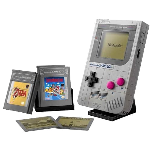LEGO Game Boy 72046 Model Building Kit, Gamer Gift for Adult Nintendo Fans, Collectible Set, Brick-Built Replica System with Interchangeable Game Paks and Lenticular Screens (421 Pieces) thumbnail 5
