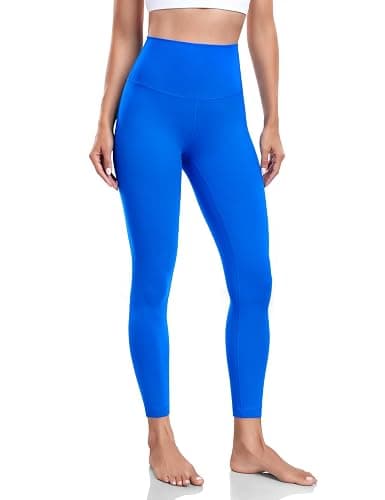 HeyNuts Pure&Plain x Yoga Pro Leggings 25'', Buttery Soft High Waisted 7/8 Lounge Yoga Pants thumbnail 2