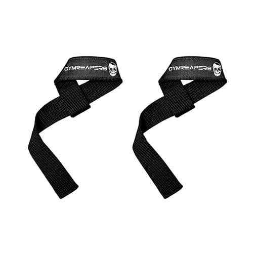 Gymreapers Lifting Wrist Straps for Weightlifting, Bodybuilding, Powerlifting, Strength Training, & Deadlifts - Padded Neoprene with 18 inch Cotton - Image 1