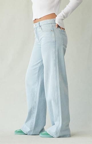 PacSun Women's Dark Indigo Denim Mom Shorts thumbnail 2