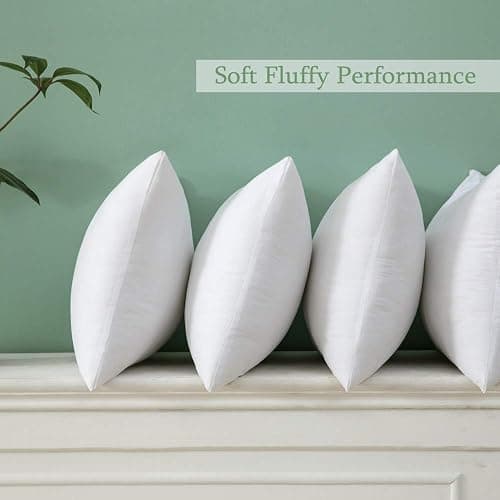 MIULEE Throw Pillow Insert Premium Pillow Stuffer Sham Rectangle for Decorative Cushion Bed Couch Sofa 12x20 Inch thumbnail 7