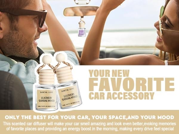Car Air Freshener - SCENT LEATHERY SANDALWOOD thumbnail 3