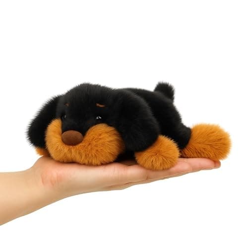 Mushymallow Adorable Plush Dachshund Dog Stuffed Animal Soft Plush Toy Cute Birthday Gifts for Boys Girls Kids Toddlers thumbnail 7