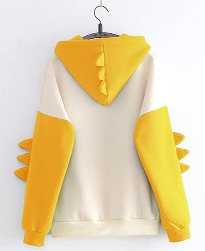 YUUOKPO Dinosaur Hoodie Kawaii Pullover Cute Hooded Sweatshirt For womens thumbnail 2