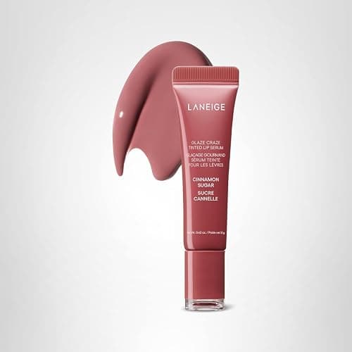 LANEIGE Glaze Craze Tinted Lip Serum: Hydrating, Lip Barrier-Boosting, Softening Lip Serum Treatment for Glossy & Buildable Shine, Nourished Lips with Plumping Polypeptides | Korean Skin Care thumbnail 11