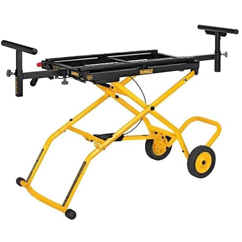 DEWALT Miter Saw Stand With Wheels (DWX726), Yellow - Image 1