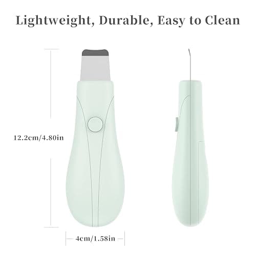 Blackhead Remover Tools, Black Head Remover for Face and Nose, Skin Scrubber Face Spatula Deep Pore Cleaner for Daily Skin Care, Skin Care Tools for Men and Women, Whitehead Removal (Green) thumbnail 6
