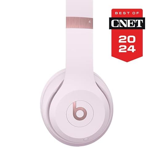 Beats Solo 4 - Wireless Bluetooth On-Ear Headphones, Apple & Android Compatible, Up to 50 Hours of Battery Life - Cloud Pink - Cloud Pink - Solo4 - Without AppleCare+ thumbnail 2