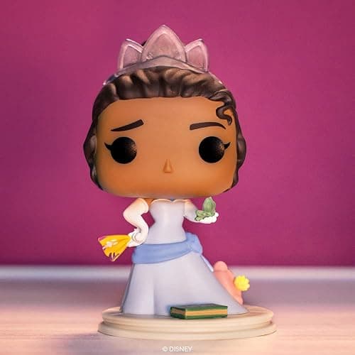 Funko POP! Disney: Ultimate Princess Tiana - Tiana | Official Cartoon/Animation Merch - Collectable Vinyl Figurine for Shelf Display - Birthday Gift Idea for Fans and Collectors thumbnail 2