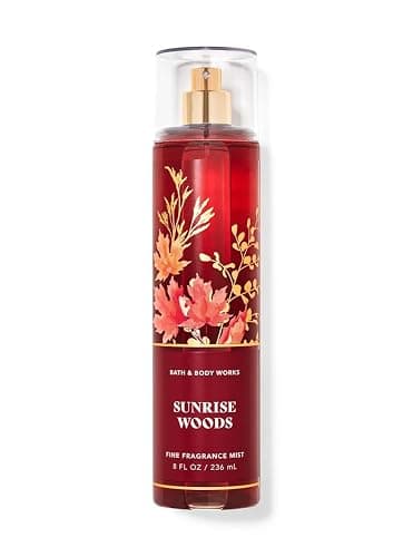 Bath & Body Works Sunrise Woods Fine Fragrance Body Spray Mist, Warm Vanilla Sugar (Sunrise Woods) - Image 1
