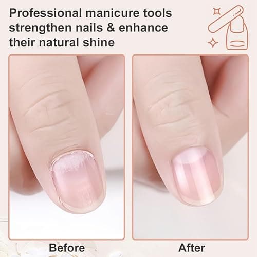 Flintronic Nail Files Set, 12pcs Professional Nail Files Double Sided Emery Board 100/180 Grit Nail Files, Nail File and Buffer Set for Natural Nails Nail Styling Tools Pet Grooming Tools thumbnail 7