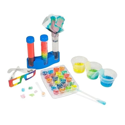 Galt Rainbow Lab - Explore & Discover Childrens Science Kit - 12 Science Experiments for Kids, Colourful Crystals - STEM Toys & National Curriculum Compatible - Gifts for Boys & Girls Ages 5 P thumbnail 4