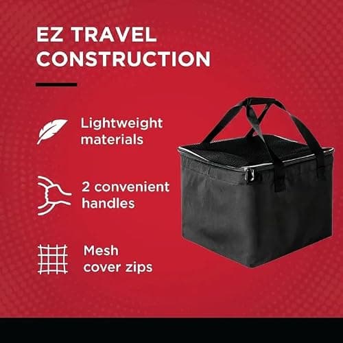 Tennis Ball Hopper - 150-180 Ball Capacity FolTennis Balls Hopper Tennis Ball Basket Picker Hopper Container ， for Picking and Storage Training Tool for Ball, Frame Not Included,EASY CARRYING! thumbnail 3