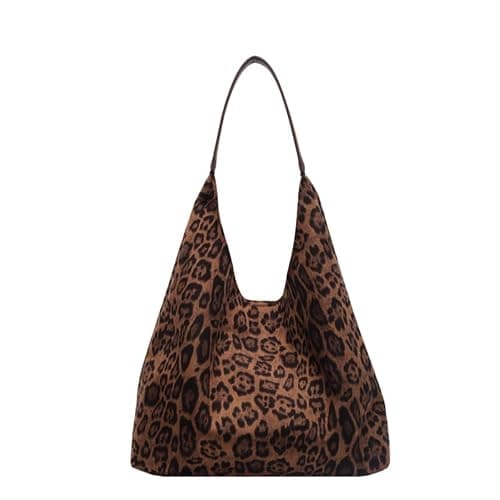 DOTITOY Cheetah Leopard Print Tote Bag Large Capacity Bag Leopard Bag Women Shopper Women's Bag - Image 1