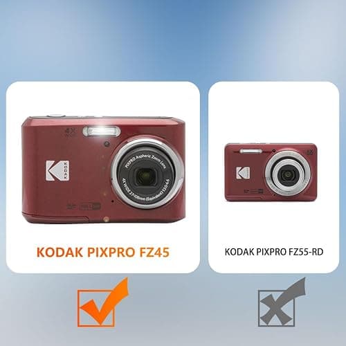 Tedubax Case for Kodak PIXPRO FZ45 Case, Soft Silicone for Kodak PIXPRO FZ45 - Anti-Scratch Slim Fit Lightweight Protective - Pink thumbnail 3