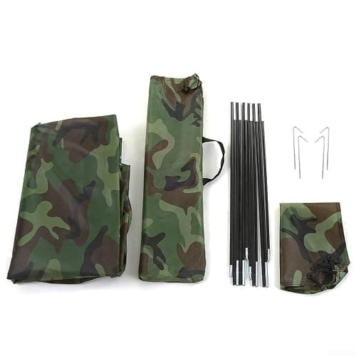 Tente de camping ultra légère pour 1 à 2 personnes, camouflage et résistante à l'eau thumbnail 2