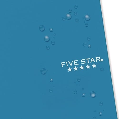 Mead Five Star Wirebound Notebook, 2-Subject, Medium/College Rule, 80 Sheets 19x13.9 cm (7.5x5.5") Assorted Cover Color thumbnail 3