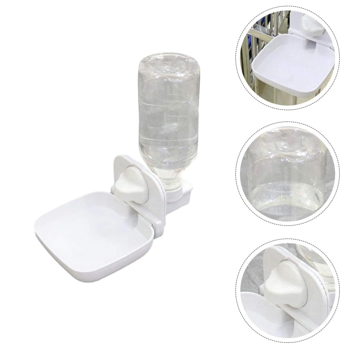 GALPADA 450Ml Automatic Water Feeder Rabbit Water Bottle for Small Pets No-Drip Function Suitable for Ferrets and Chinchillas thumbnail 6
