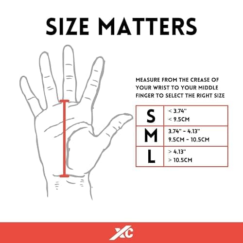 XeoCore Pro Chalkless Hand Grips, Cross Fit Grips, Pull Up Grips, Weightlifting Grips, Gymnastics Grips. Protects Against Tears & Blisters. Premium Enhanced Grip - Comfortable Wrist Support thumbnail 3