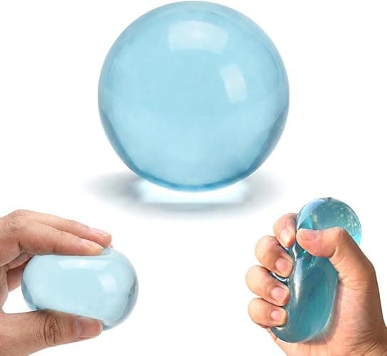 Coconut Oil Squishy - 2026 New Coconut Oil Stress Ball, Slow Rising Squishy, 100% Odorless, Non-Sticky, Easy to Clean, Improving Focus, Or Easing Tension During Study, Work, Or Relaxation (Pink) thumbnail 9