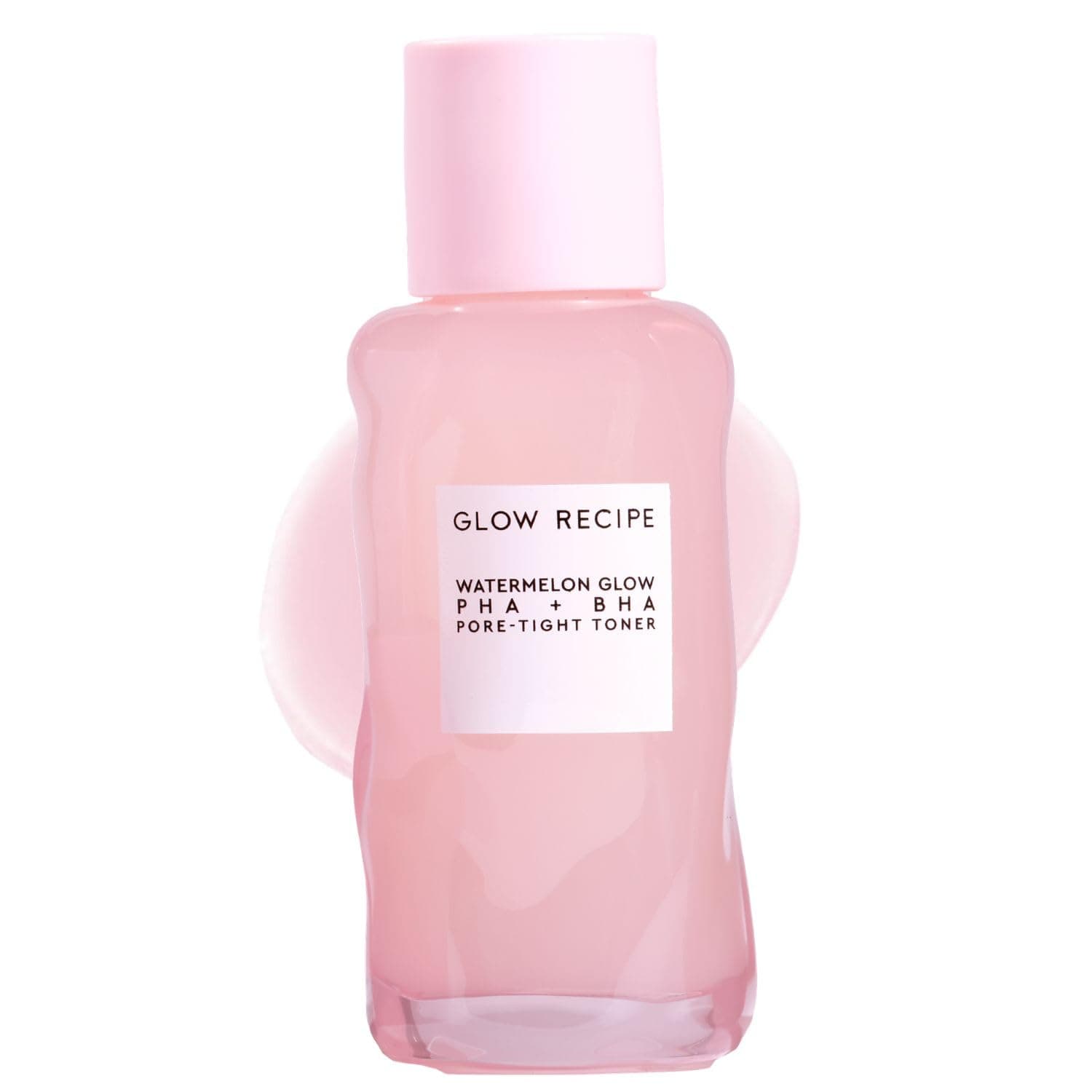 Glow Recipe Mini Watermelon BHA + PHA Pore Tight Face Toner, Mild Exfoliating Toner with Hyaluronic Acid, Cactus Water, Calming Cucumber, Tea Extract, Travel Size, 40ml - Image 1