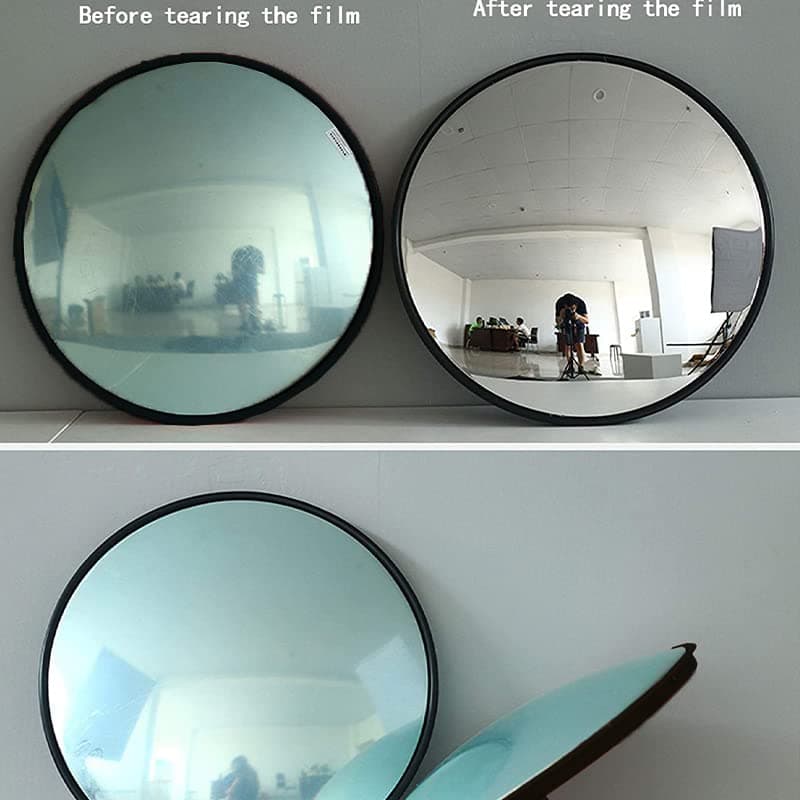 30cm Round Convex Safety Mirror: Premium Quality Traffic Blind Spot Mirror for Driveways, Shops & Junctions with Clear View - Ideal for Warehouses, Garages & Hospitals thumbnail 3