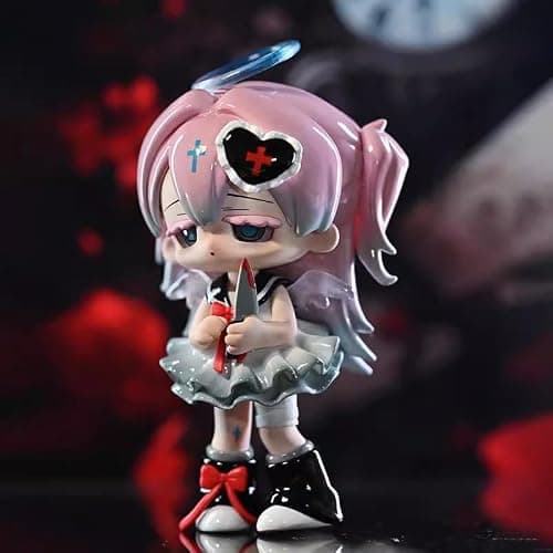 XiDonDon Missy Sweet Mourning Lolita Series Blind Box Cute Toys Kawaii Anime Figures Dolls Furniture for Display Gift Surprise Toy Gift Mystery Box Collectible Home Decorations (Single Box) thumbnail 2