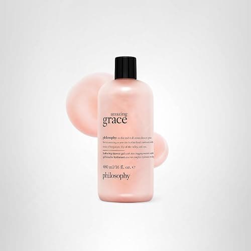 philosophy amazing grace hydrating bath & shower gels - efficiently cleanses, soothes & comforts dry skin - vegan formula thumbnail 7