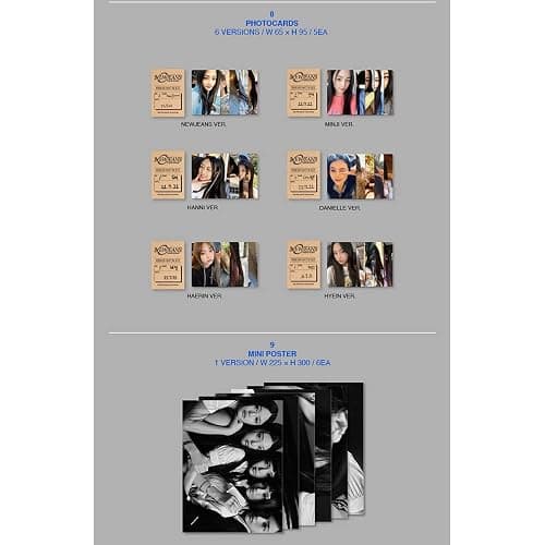 dreamus NewJeans - 1st EP 'New Jeans' album [Bluebook ver] (HYEIN) thumbnail 7