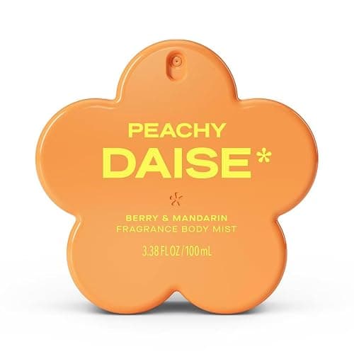 Daise Peachy Women’s Body Mist, 3.38 fl oz – Fruity Berry & Mandarin Fragrance Spray for Everyday Fresh Scent - Image 1