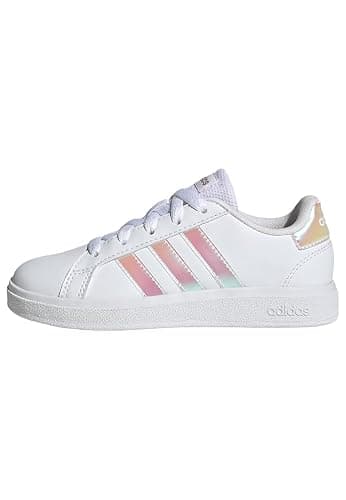 Adidas Mixte Enfant Grand Court Lifestyle Lace Tennis Shoes - Image 1