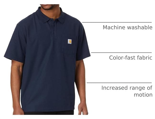 Carhartt Men's Loose Polo thumbnail 4
