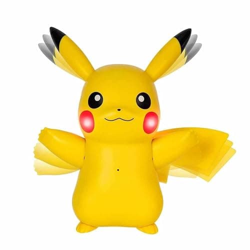 Pokémon Train and Play Deluxe Pikachu - 4.5-Inch Pikachu Figure with Lights, Sounds, and Moving Limbs Plus Interactive Accessories thumbnail 2