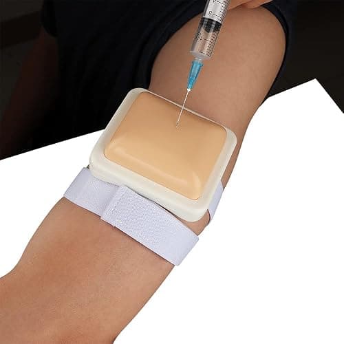 4 Pack Injection Pad-Plastic Intramuscular, Injection Training Pad for Nurse, Medical Students Training Practice Pad thumbnail 3