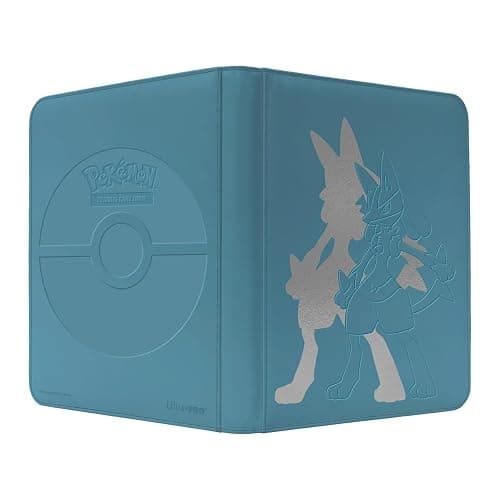 Ultra Pro | Pokemon Elite Series: Lucario 9-Pocket Zippered PRO Binder | Trading Card Game Accessory| Ages 6+ - Image 1