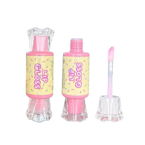 M&U MAKE YOU UP MU 6pc Candy Sweet Lip Gloss Set for Kids - 1 Straight Stick, 2 Ice Cream and 2 Candy Balms, Non-Toxic Girls Birthday Gift, Fun Theme Party Favors thumbnail 4