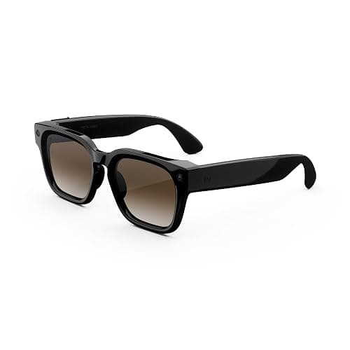 Meta Fury Classic Black | Smart AI glasses for Women, Men — Meta AI, 12MP Camera, Live Translate — 3K HD Resolution — 8+ Hour Battery — Brown Gradient Lenses - Image 1