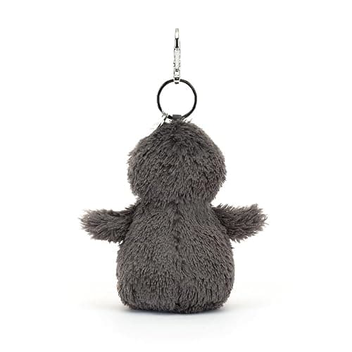 Jellycat Peanut Penguin Bag Charm, 4.5 inches - Bird Plush Keychain - Great Gift Idea thumbnail 3