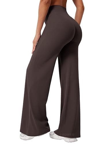 YEOREO Workout Leggings Womens No Front Seam Straight Leggings 29"/ 31.5"/ 33"/ 35" High Waist Buttery Eddiy Gym Yoga Pants thumbnail 2