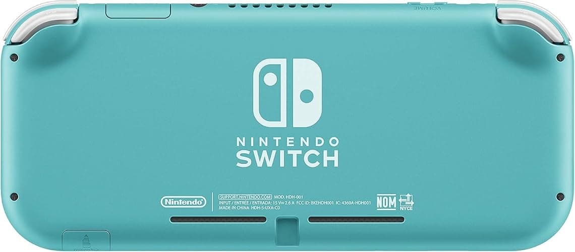 Nintendo Switch Lite Hand-Held Gaming Console - Turquoise (HDH-001) (Renewed) thumbnail 3