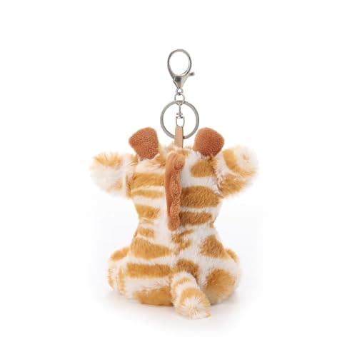 Apricot Lamb Cute Toys Plush Classic Giraffe Stuffed Animal Soft Keychain for Kids Bag, Purse, Backpack, Handbag (5 Inches) thumbnail 5
