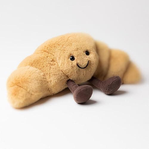 Jellycat Amuseables Croissant Stuffed Toy, Small 8.5 inches - Pastry Plush - Fun Gift Idea thumbnail 8