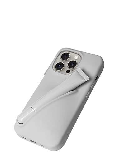 Jtsery Lip Gloss Holder Case for iPhone 11, Lipgloss Case Lipstick Lip Glaze Designed Stylish Silicone Women Girls Funny Case for iPhone 11 6.1 inch 2019 (Gray) thumbnail 3