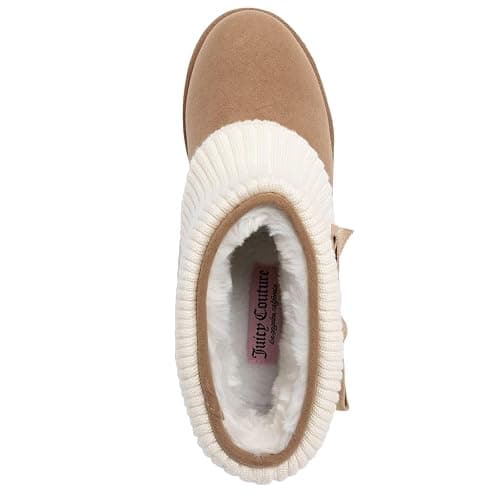 Juicy Couture Women’s Fashion Boots – Cozy Ankle Booties with Chunky Lug Sole, Soft Upper, and Pull-On Fit for Cold Weather Comfort thumbnail 4