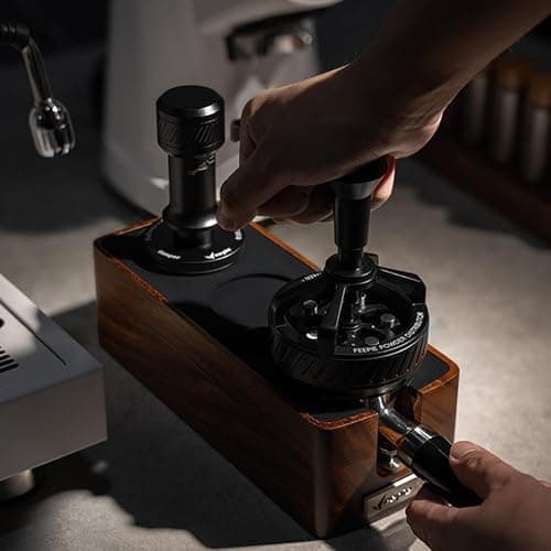 Coffee Distribution Tool 58mm Professional Grounds Leveler with Rotating Base for Espresso Machine Even Coffee Grounds Spreading Tool thumbnail 7